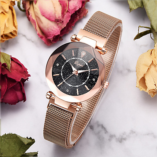 

Ladies Quartz Watches Elegant Fashion Black Blue Red Alloy Chinese Quartz Black Blue Purple New Design Casual Watch 1 pc Analog One Year Battery Life