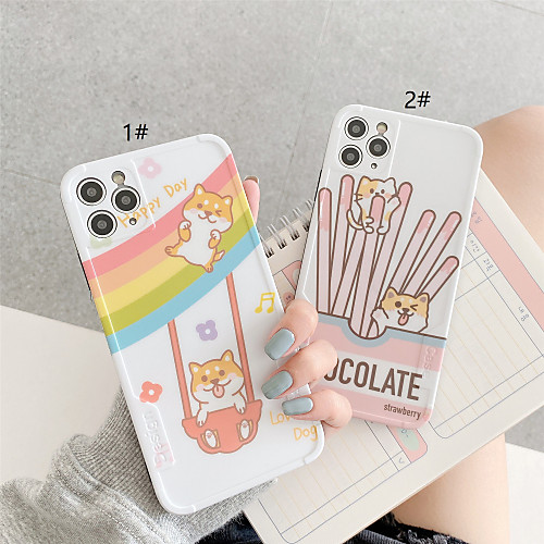 

IMD Design Cartoon TPU for Apple iPhone Case 11 Pro Max X XR XS Max 8 Plus 7 Plus SE(2020) Protection Cover
