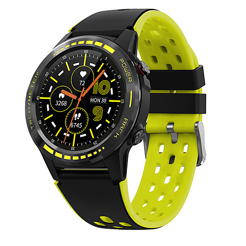 

SMA M7S Men Women Smartwatch Android iOS Bluetooth Waterproof Touch Screen GPS Heart Rate Monitor Blood Pressure Measurement Timer Stopwatch Pedometer Call Reminder Activity Tracker