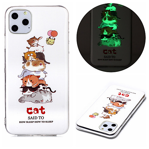 

Case For iPhone 11 Pro Max 11 Pro Phone Case TPU Material Painted Pattern IMD Luminous HD Mobile Phone Case for iPhone 11 XS Max XR XS X 8 Plus 8 7 Plus 7 6S Plus 6S 6 Plus 6 5 5S SE