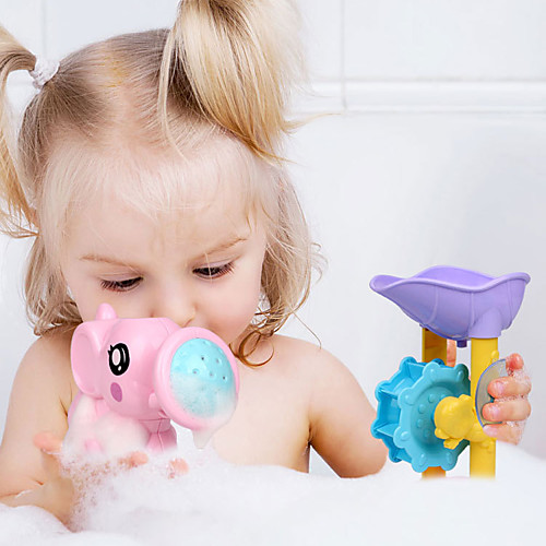 

Bath Toys For Children / Gift / Adorable Cartoon Plastic 9pcs Shower Accessories