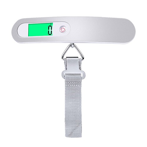 

Digital Electronic Luggage Scale 50kg Digital Portable Luggage Scale Handled Travel Bag Weighting Fish Hook Hanging Scale