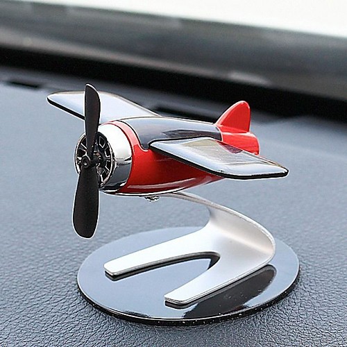

Car Home Decoration Aromatherapy Airplane Decoration Solar Energy Rotate Aircraft Funny Kid Gift Aircraft Model