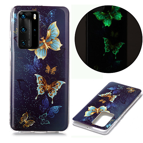 

Case For Huawei P40 Pro Huawei P40 lite Phone Case TPU Material Painted Pattern IMD Luminous HD Mobile Phone Case for Huawei P40 P30 Pro P30 lite P30 P20 Pro P20 lite