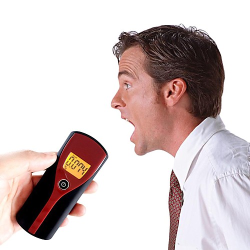 

Promotion Professional Pocket Digital Alcohol Breath Tester Analyzer Breathalyzer Detector Test Testing LCD Display Hot