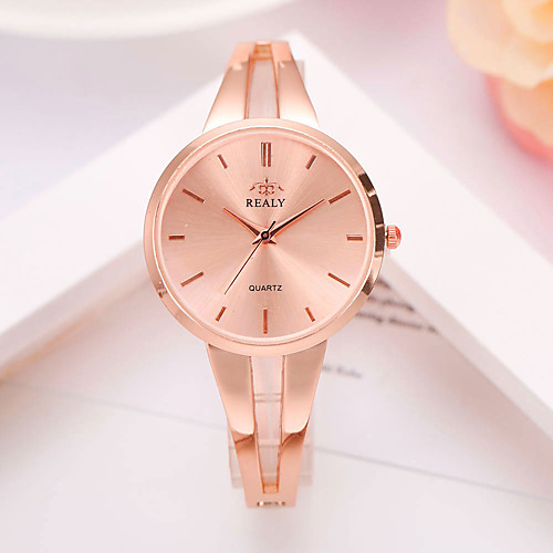 

Women's Quartz Watches Elegant Fashion Silver Gold Rose Gold Alloy Chinese Quartz Rose Gold Gold Silver Casual Watch Lovely 1 pc Analog One Year Battery Life
