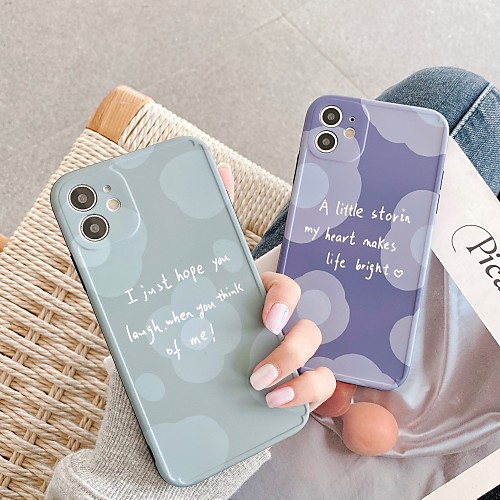 

Case For Apple Shockproof / Pattern Full Body Cases Word / Phrase TPU