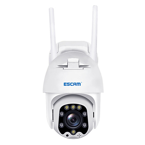 

ESCAM 1080P Full-color Night Vision IP Camera Outdoor Camera QF288 H.265X Pan/Tilt/8X Zoom AI Humanoid Detection Cloud Storage Waterproof WiFi IP Camera Onvif Two Way Audio Cam