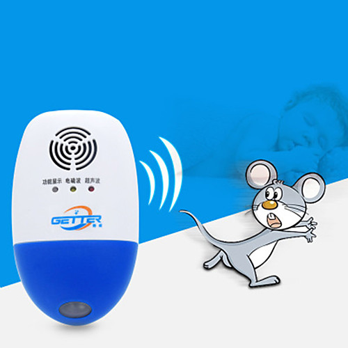 

Ultrasonic electronic mouse repellent mousetrap six-band frequency conversion household mosquito repellent cockroach rodent killer