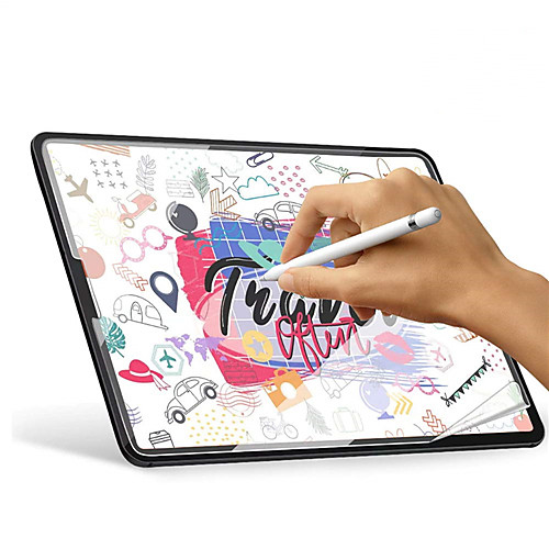 

1pc Paperlike Screen Protector for iPad Pro Screen Protector for Apple iPad Air Drawing High Touch Sensitivity Anti Glare Film Compatible with Apple Pencil & Face ID