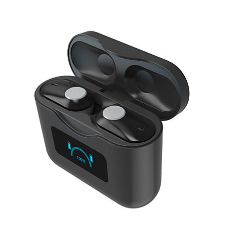 

LITBest EVOM pro TWS True Wireless Earbuds Wireless Bluetooth 5.0 Stereo with Volume Control with Charging Box IPX5 ANC Active Noice-Cancelling for Premium Audio