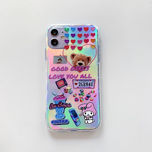

Case For Apple iPhone 11 / iPhone 11 Pro / iPhone 11 Pro Max Shockproof Back Cover Cartoon TPU
