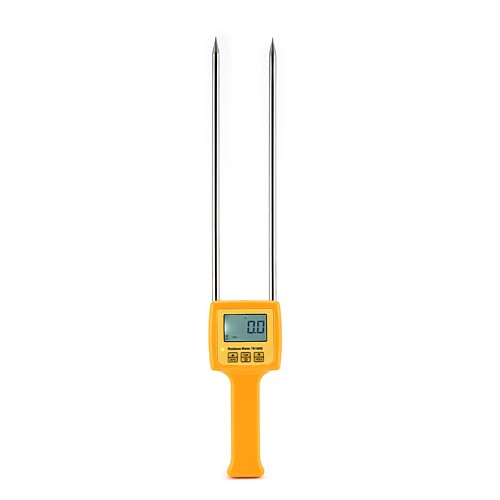 

TK100S Digital LCD Grain Moisture Meter Tester Corn Wheat Rice Bean Wheat Cakes Flour Starch Fodder Damp Hygrometer Tool