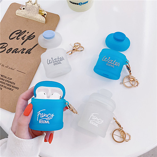 

Protective Silicone Case Sleeve Skin Cover for Apple AirPods True Wireless Headphone Shock Proof with Anti-slip on the Two Side