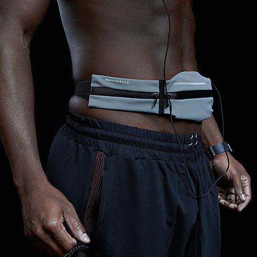 

Running Belt Fanny Pack Belt Pouch / Belt Bag for Running Hiking Outdoor Exercise Traveling Sports Bag Adjustable Waterproof Portable Polyester Men's Women's Running Bag Adults