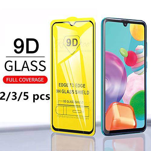 

SAMSUNG Screen Protector Galaxy S10 Lite/A01/A11/A21/A31/A41/A51/A71/A81/A91/M11/M21/M31/M51 9H Hardness Front Screen Protector 2 pcs/3 pcs/5 pcs Tempered Glass