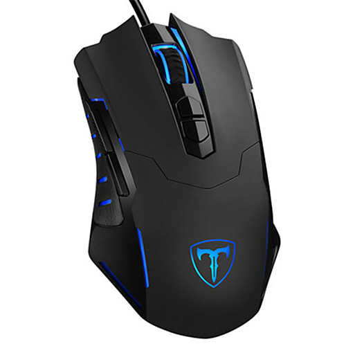 

LITBest MDNJ-1 Wired USB Gaming Mouse Led Light 5 Adjustable DPI Levels Keys