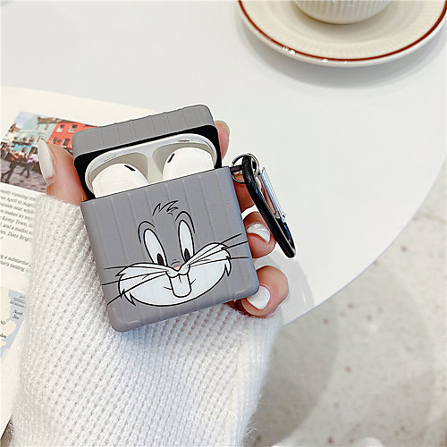

For Airpods 3D Cute Cartoon rabbit Case for Apple Airpods 2/1 Wireless Bluetooth Headphone/Earpods Cover Fundas Capa Coque