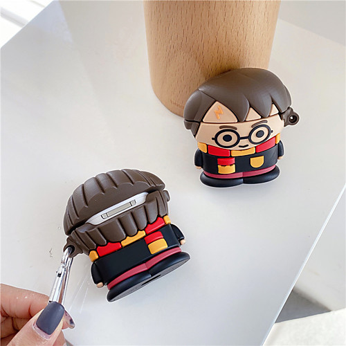 

Cute Anime Boy Case For Apple Airpods Cover Funny Cartoon Headphone Case Box For Air pods 2/1 Earphone Case Silicone Funda