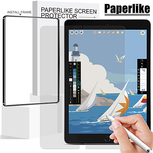 

1pc Paperlike Screen Protector for iPad 9.7 iPad Pro iPad Air Screen Protector Compatiable with Apple PencilAnti Glare Painting Screen Protector for iPad iPadmini