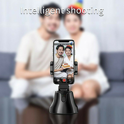 

Selfie Stick 360°Rotation Auto Face&Object Tracking Smart Shooting Camera Phone Mount Cature 360°Camera Men Selfie Mount Auto Countdown Compatible with All iPhone and Android Phone