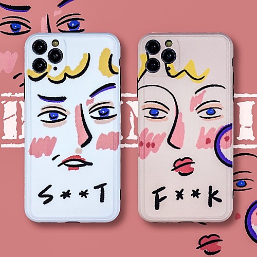 

IMD Cartoon TPU for Apple iPhone Case 11 Pro Max X XR XS Max 8 Plus 7 Plus SE(2020) Protection Cover