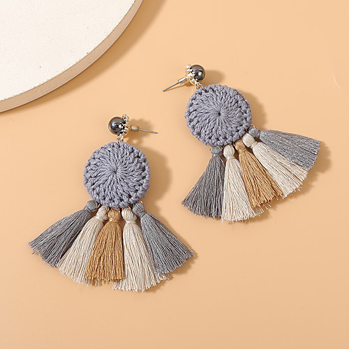 

Women's Drop Earrings Earrings Jewelry Blushing Pink / Coffee For Party Evening Date Street Beach Festival