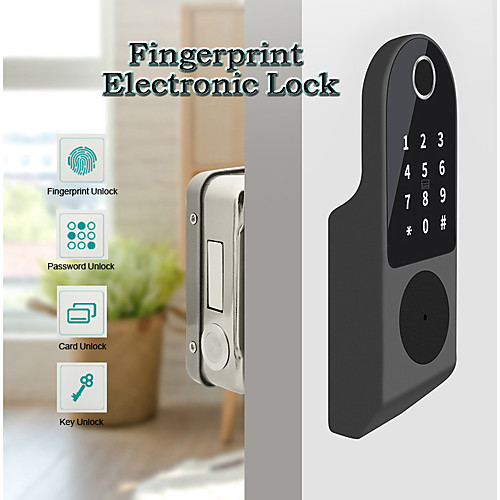 

WAFU WF-014D Stainless Steel lock / Fingerprint Lock / Remote Lock Smart Home Security iOS / Android System Fingerprint unlocking / Password unlocking / Mechanical key unlocking Household / Home