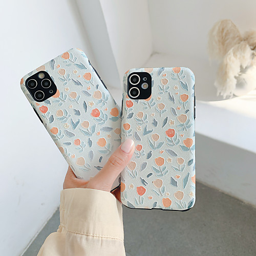 

Case For Apple iPhone 11 / iPhone 11 Pro / iPhone 11 Pro Max Shockproof Back Cover Flower TPU