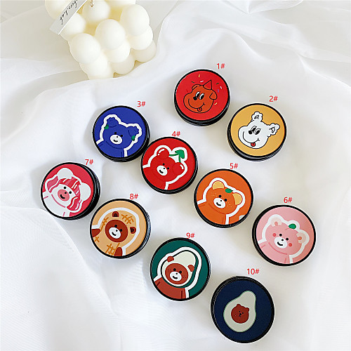 

Phone Finger Mount Stand Holder Ring Holder Adjustable 360Rotation Cartoon Holder