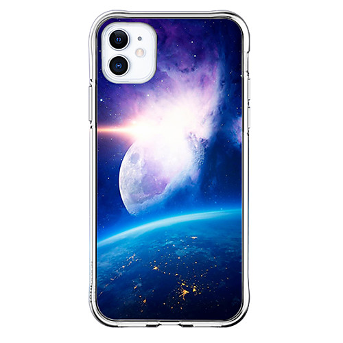 

Case For Apple iPhone 11 11 Pro 11 Pro Max XS XR XS Max 8 Plus 7 Plus 6S Plus 8 7 6 6s SE 5 5S Transparent SpaceX Pattern Fall Proof Back Cover Soft TPU
