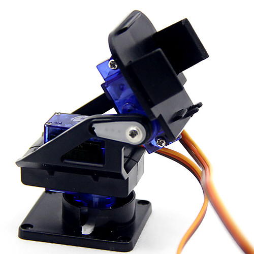 

Servo Bracket PT Pan/Tilt Camera Platform Anti-Vibration Camera Mount for Aircraft FPV Dedicated Nylon PTZ for 9G SG90 MG90S