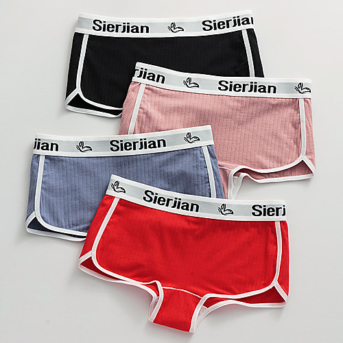 

Women's Sports Underwear Sports & Outdoor 4pcs Shorts Bottoms Winter Running Walking Jogging Training Quick Dry Breathable Soft Sport Black / Red BlackSliver RedGray Black Red Red / Stretchy