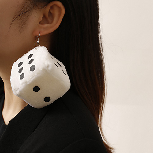 

Women's Earrings Geometrical Statement Punk Earrings Jewelry Silver For Street Festival 1 Pair