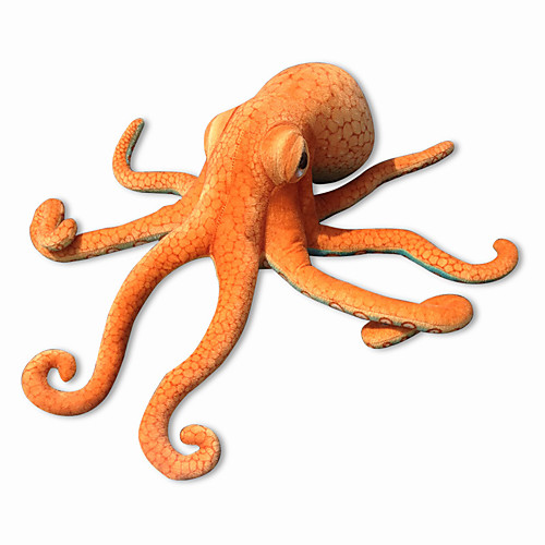 

1 pcs Plush Doll Simulation Plush Toy Stuffed Animal Plush Toy Octopus Marine animal Handmade Realistic PP Plush Imaginative Play, Stocking, Great Birthday Gifts Party Favor Supplies Boys and Girls