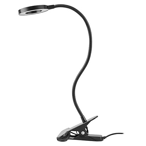 

Round LED Reading Light Night Light Reading Book Touch USB