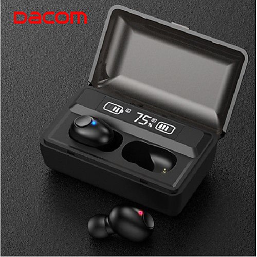 

LITBest T8 TWS True Wireless Earbuds Wireless Bluetooth 5.0 Dual Drivers with Volume Control HIFI with Charging Box Auto Pairing for Mobile Phone