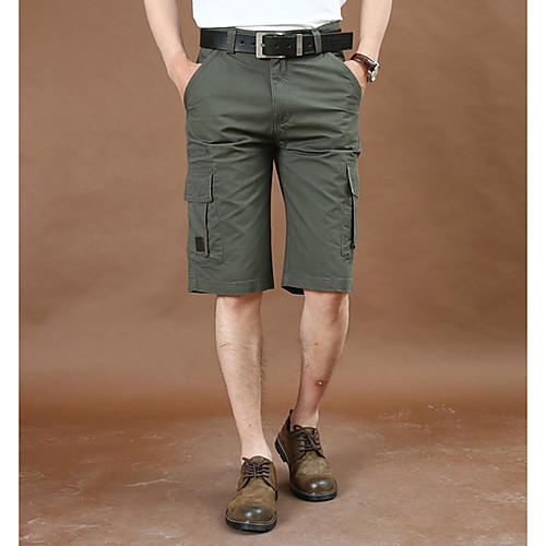 

Men's Basic Daily Loose Shorts Tactical Cargo Pants - Solid Colored Summer Black Red Army Green US32 / UK32 / EU40 / US34 / UK34 / EU42 / US36 / UK36 / EU44