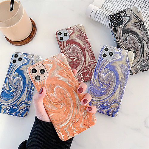 

Case For Apple iPhone 7/8/7P/8P/X/XS/XR/XS Max/11/11 Pro/11 Pro Max/SE 2020 Shockproof / Pattern Back Cover Marble Plastic