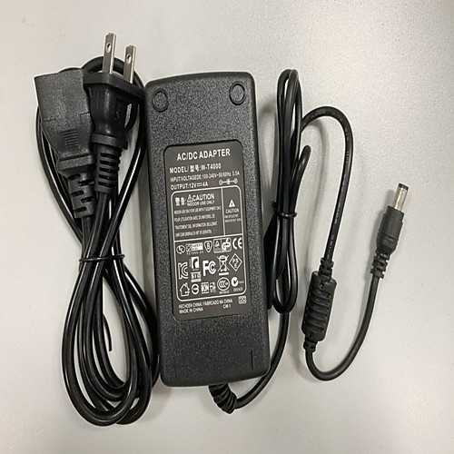 

1pc 12 V 4A US EU UK AU Plastic Power Supply