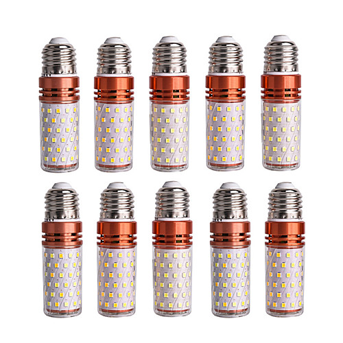 

10pcs 12 W LED Corn Lights 1200 lm E14 E27 T 80 LED Beads SMD 2835 Decorative Christmas Wedding Decoration Warm White Cold White 220-240 V