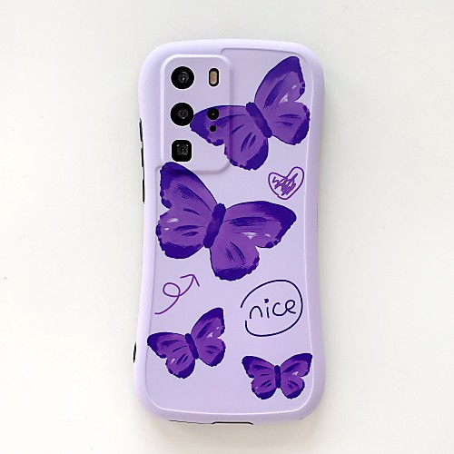 

Case For Huawei Huawei Nova 4 / Huawei P20 / Huawei P20 Pro Shockproof Back Cover Cartoon TPU