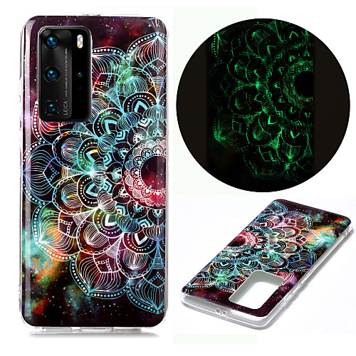 

Case For Huawei P40 Pro Huawei P40 lite Phone Case TPU Material Painted Pattern IMD Luminous HD Mobile Phone Case for Huawei P40 P30 Pro P30 lite P30 P20 Pro P20 lite