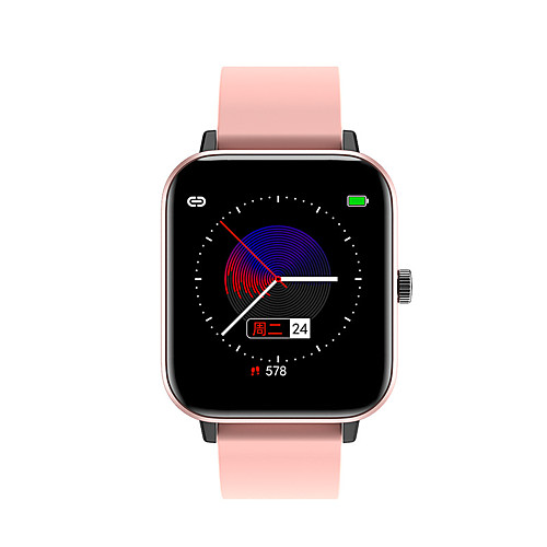 

H8 Unisex Smart Wristbands Android iOS Bluetooth Touch Screen Heart Rate Monitor Blood Pressure Measurement Calories Burned Long Standby Stopwatch Pedometer Call Reminder Sleep Tracker Sedentary