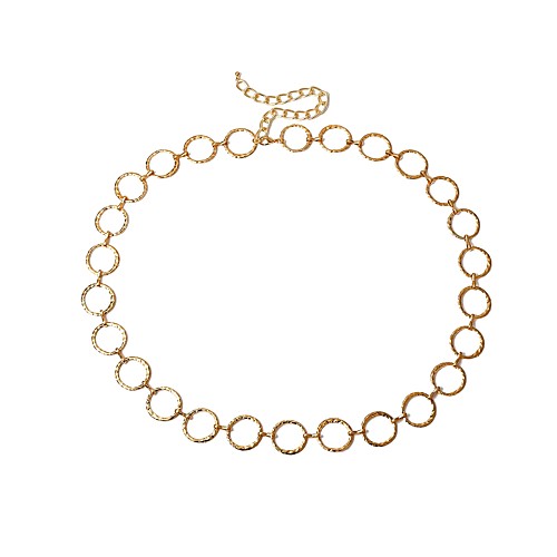 

Waist Chain Simple Punk Women's Body Jewelry For Party Evening Holiday Geometrical Alloy Gold
