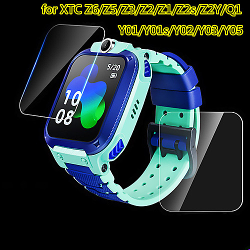 

3 PCS Screen Protector for XTC Y03 Y02 Y01 Y01s Z6 Z5 Z3 Z2 Z1 Z2s Z2Y Q1 Phone Watch Tempered Glass Transparent High Definition (HD) Scratch Proof 9H Hardness