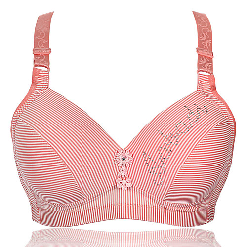 

Women's Plus Size Wireless Full Coverage Bra Black Blushing Pink Wine Big Size US36B / FR95B / INT80B US36C / FR95C / INT80C US38B / FR100B / INT85B US38C / FR100C / INT85C US40B / FR105B / INT90B