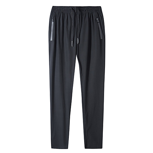 

Men's Hiking Pants Trousers Solid Color Summer Outdoor Quick Dry Breathable High Elasticity Sweat wicking Pants / Trousers Bottoms Grey Black Hunting Fishing Climbing S M L XL XXL