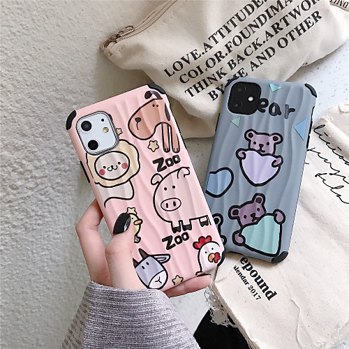 

IMD TPU Cartoon Pattern for Apple iPhone Case 11 Pro Max X XR XS Max 8 Plus 7 Plus 6 Plus SE(2020) Back Cover