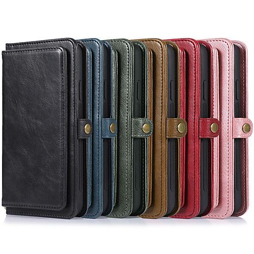 

Case For Samsung Galaxy S20/S20 Plus/S20 Ultra/S10/S10E/S10 Plus/S9/S9 Plus/S8/S8 Plus/Note 10/Note 10 Pro/A70/A71/A81/A91 Card Holder / Shockproof / Flip Full Body Cases Solid Colored PU Leather